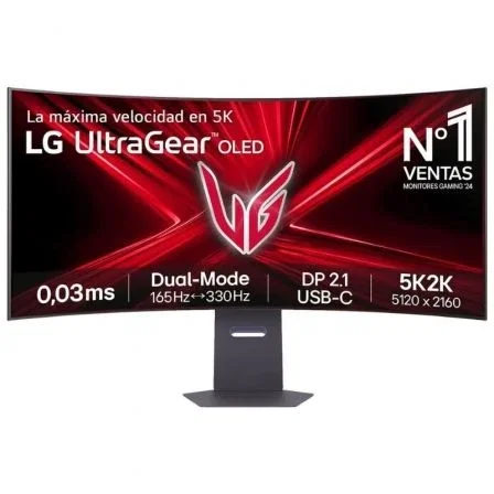 LG 45GX950A-B UltraGear OLED Curvo 45 pulg 5K2K 165Hz LG 45GX950A-B UltraGear OLED Curvo 45 pulg 5K2K 165Hz